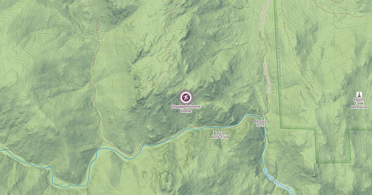 Map preview of Disappointment Dome