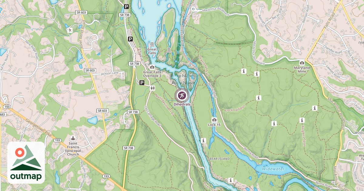 Map of Dihedrals