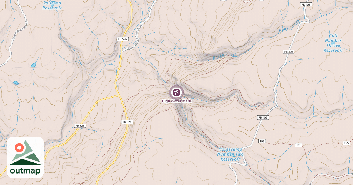 Map of High Water Mark