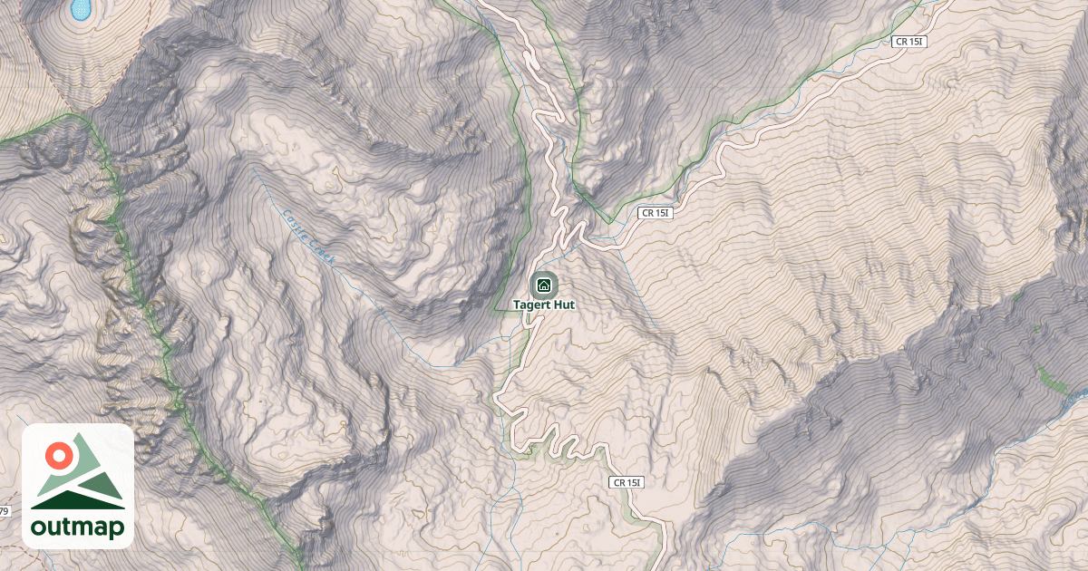 Map of Tagert Hut