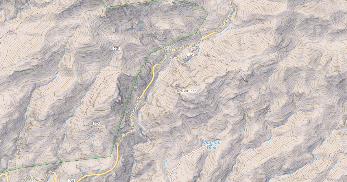 Map preview of Derailed