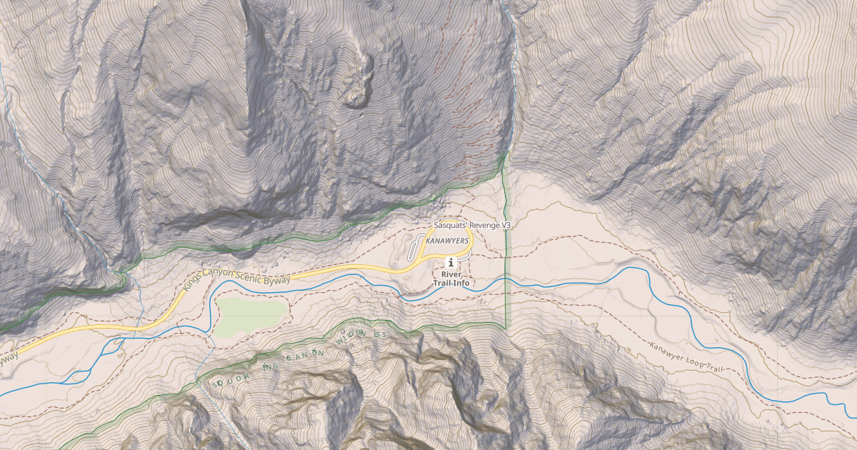 Map preview of Sasquats' Revenge