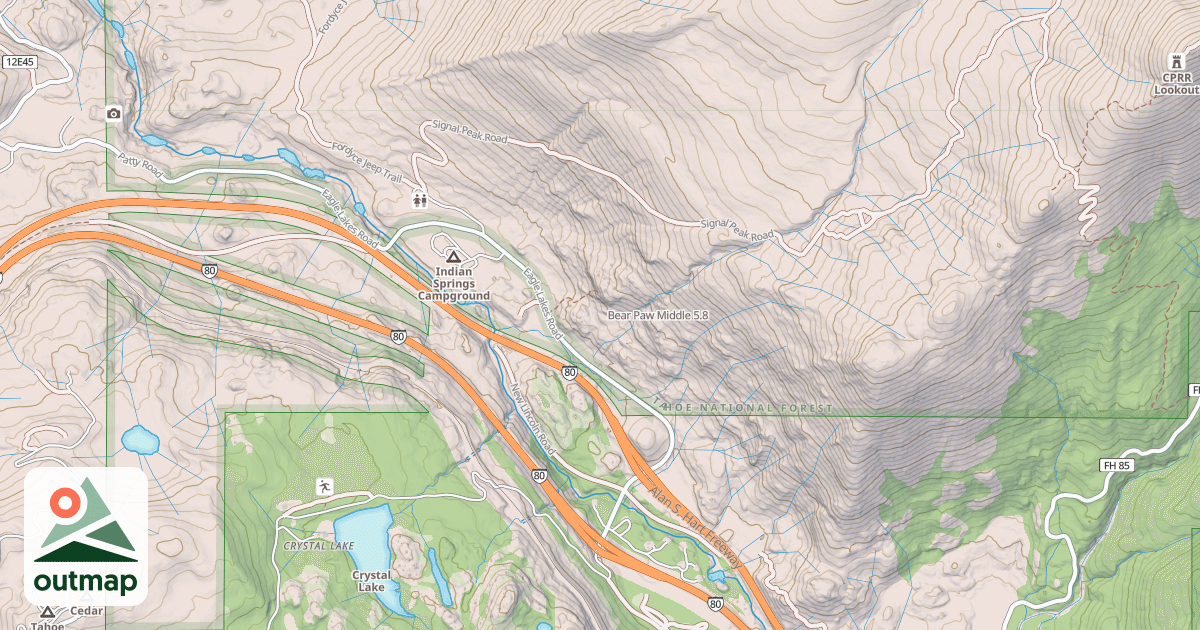 Map of Bear Paw Middle
