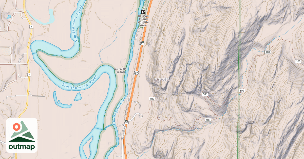 Map of Itchibod