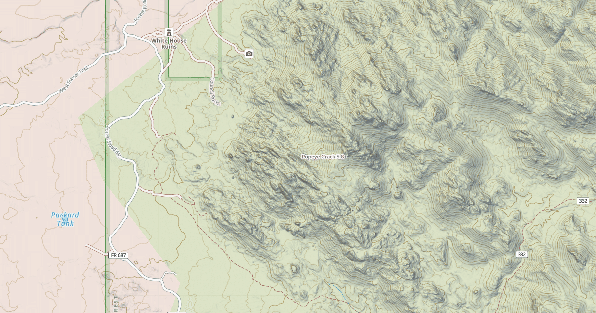 Map preview of Popeye Crack