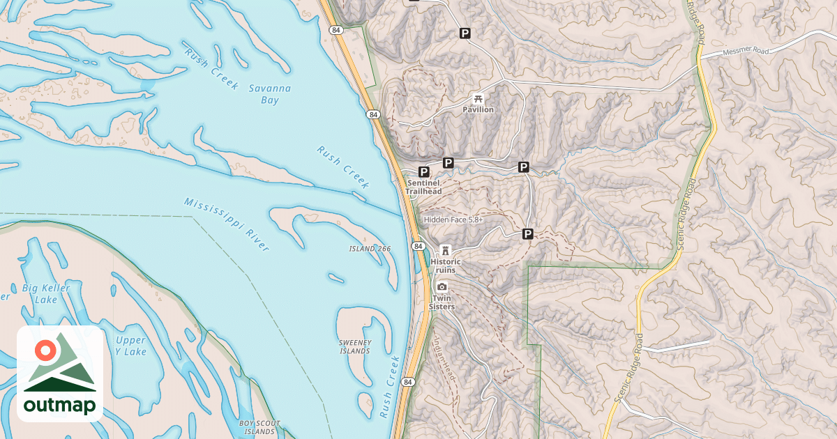 Map of Hidden Face