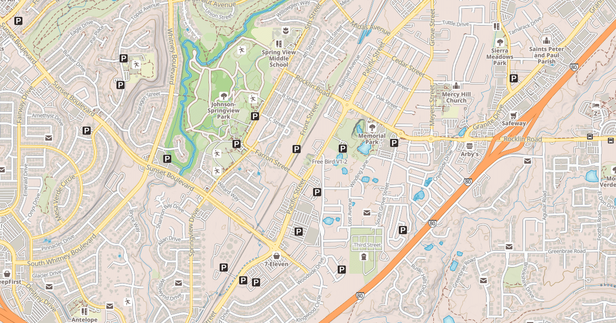 Map preview of Free Bird