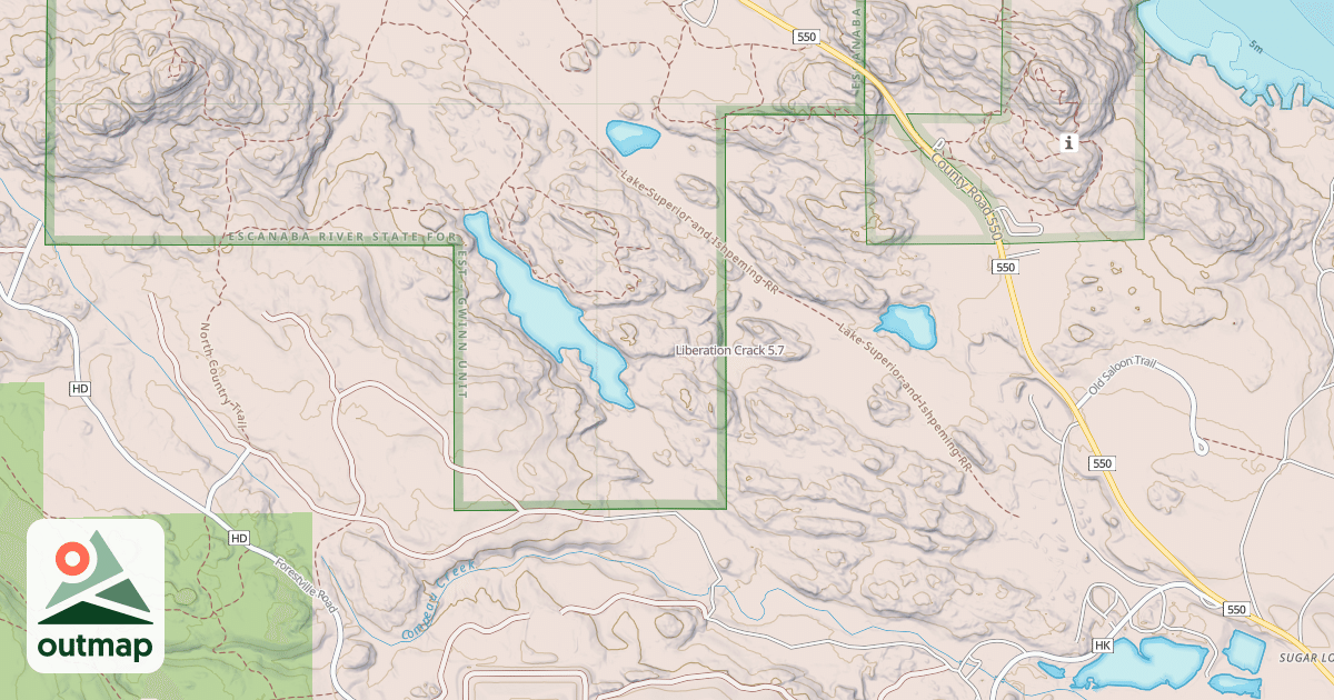 Map of Liberation Crack