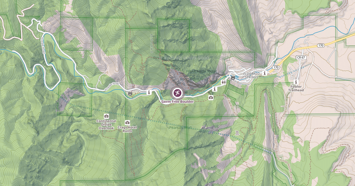 Map preview of Germ Free Boulder