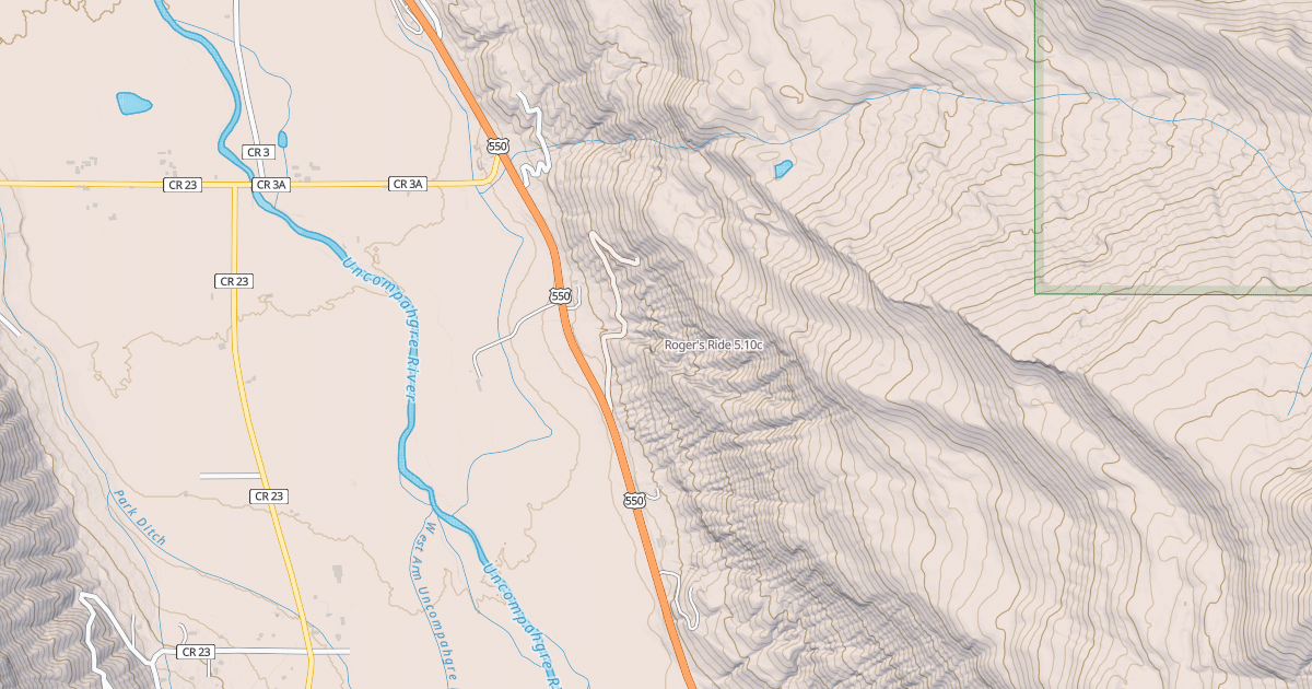 Map preview of Roger's Ride