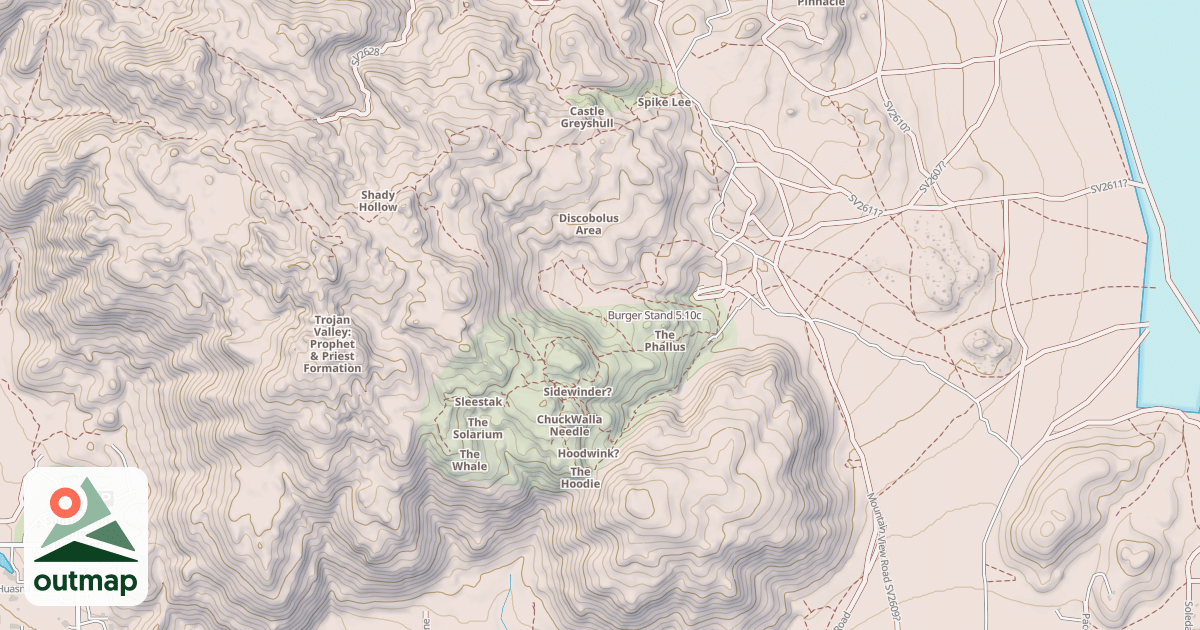 Map of Burger Stand
