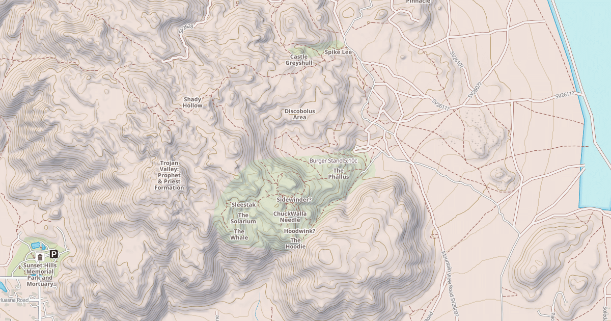 Map preview of Burger Stand