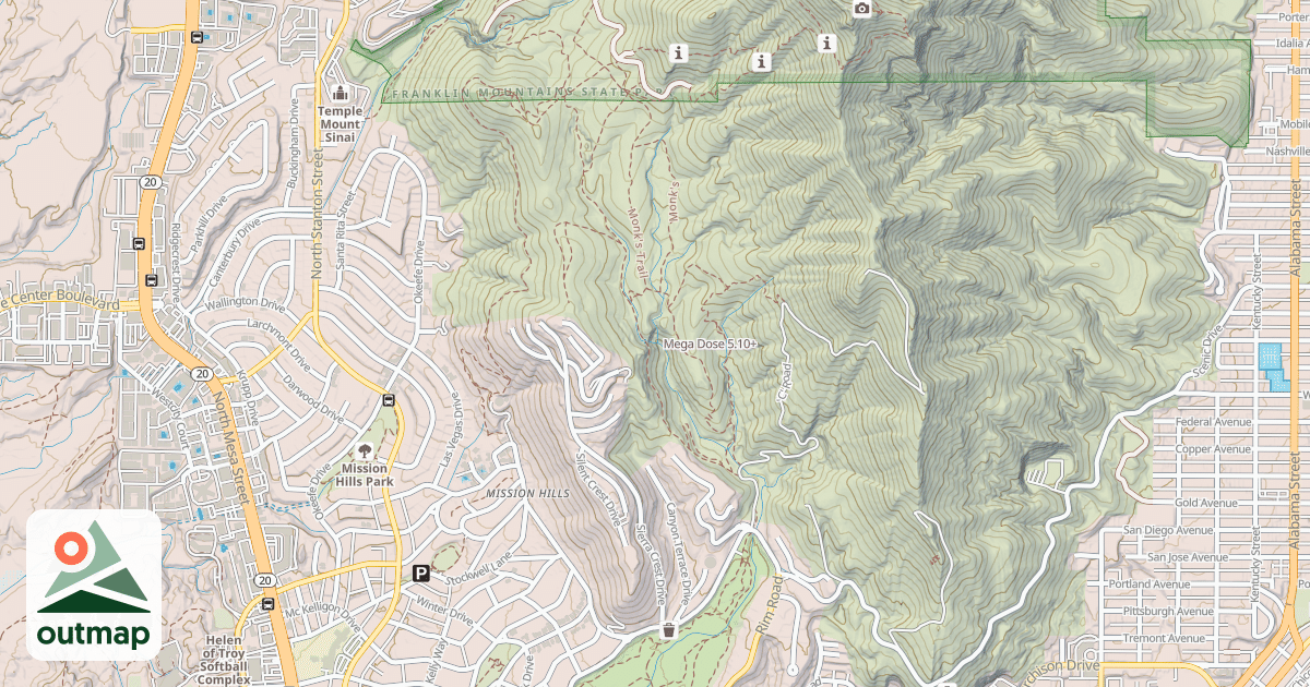 Map of Mega Dose
