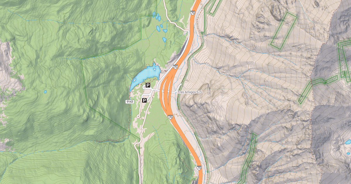 Map preview of Tres Amigos
