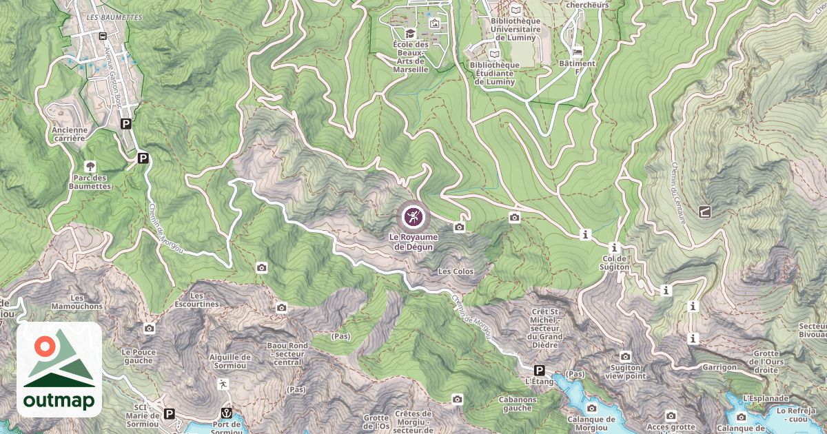 Map of Le Royaume de Dégun