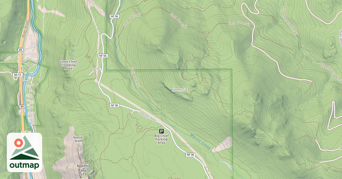 Map of Jimmy