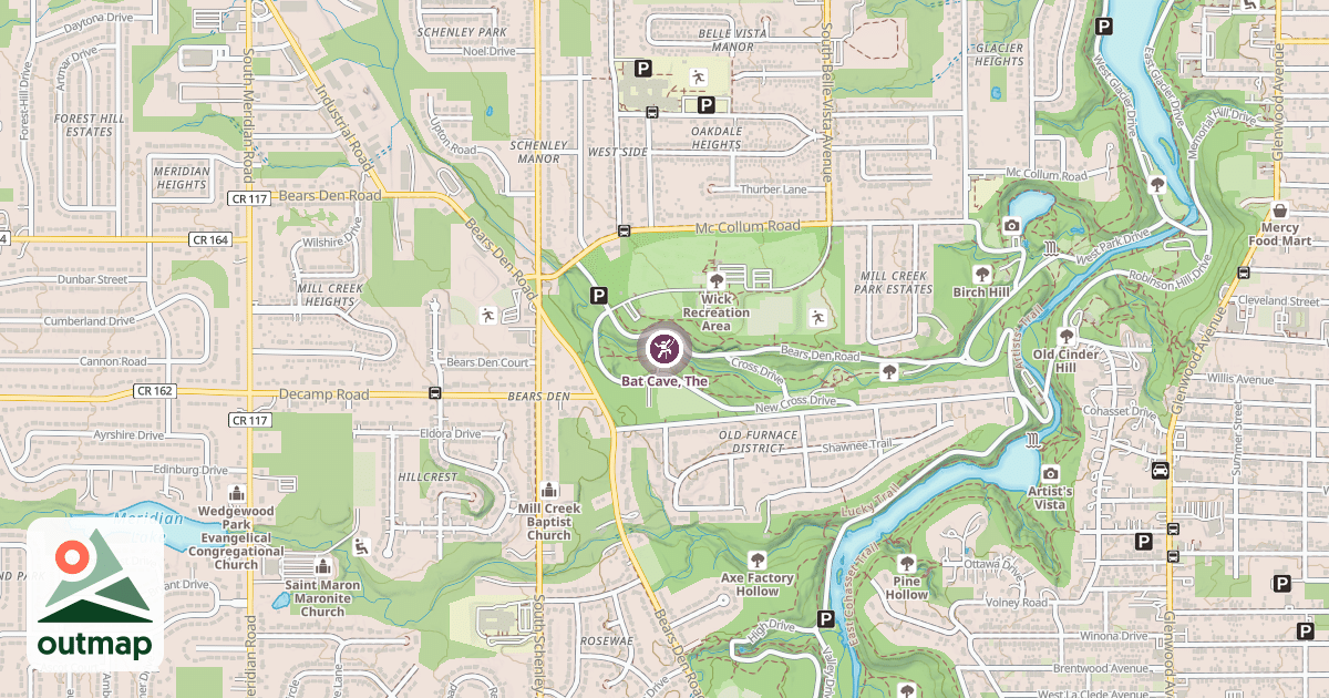 Map of Bat Cave, The