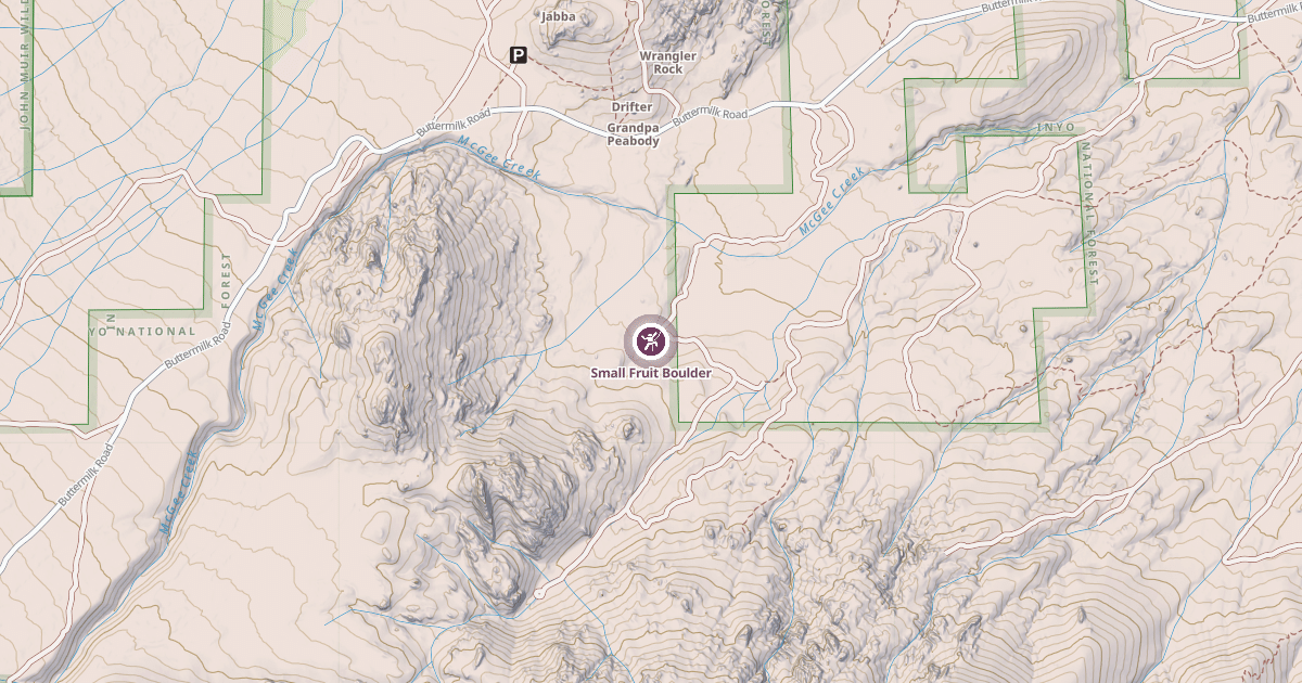 Map preview of Small Fruit Boulder