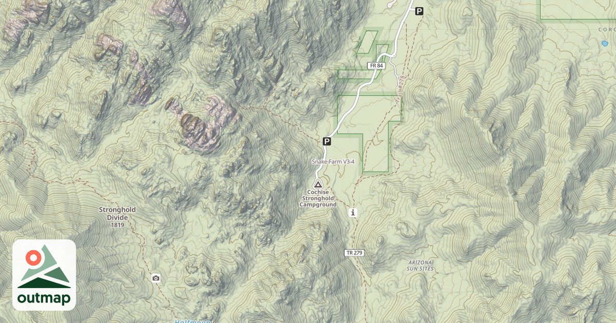 Map of Snake Farm