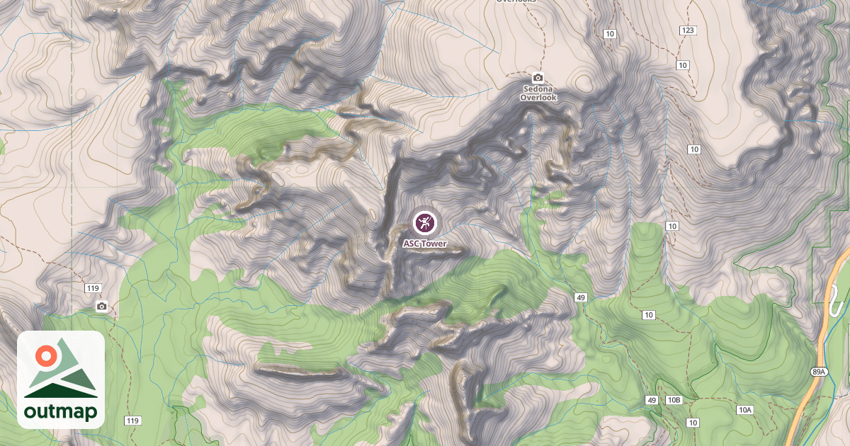Map of ASC Tower