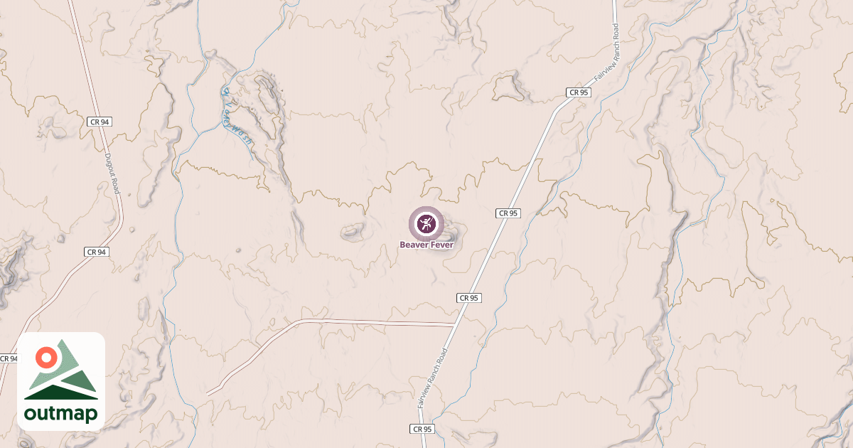 Map of Beaver Fever