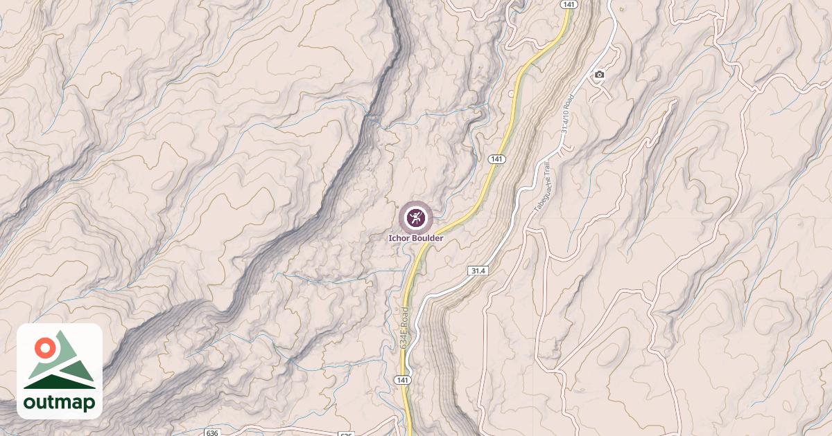 Map of Ichor Boulder