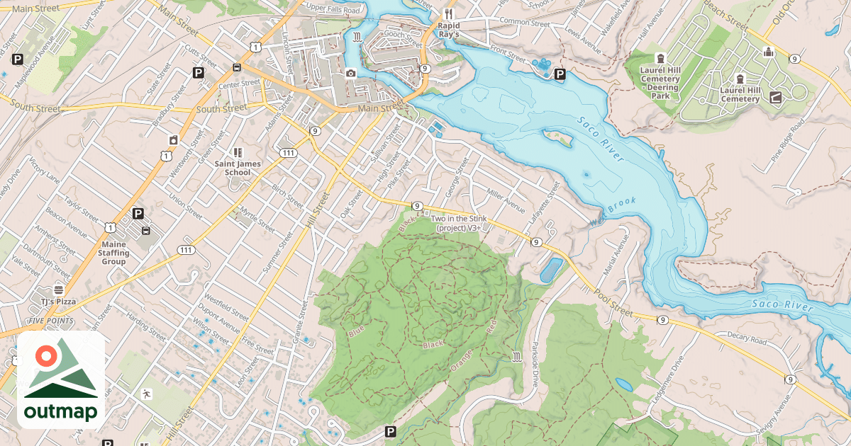 Map of Two in the Stink (project)