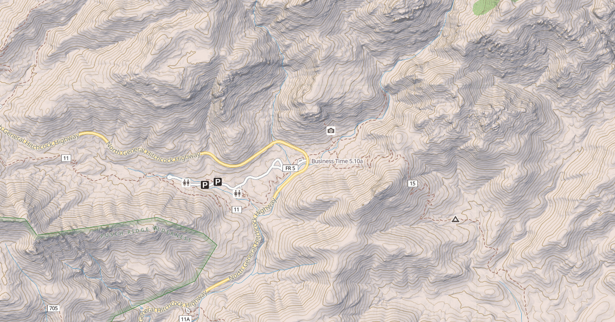 Map preview of Business Time