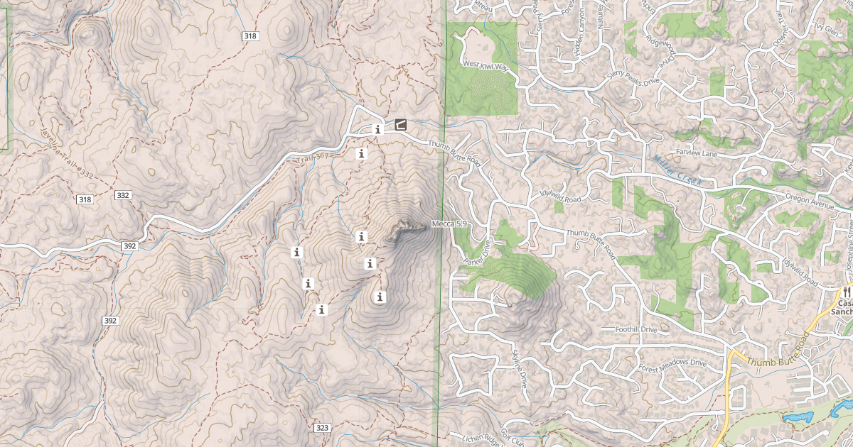 Map preview of Mecca