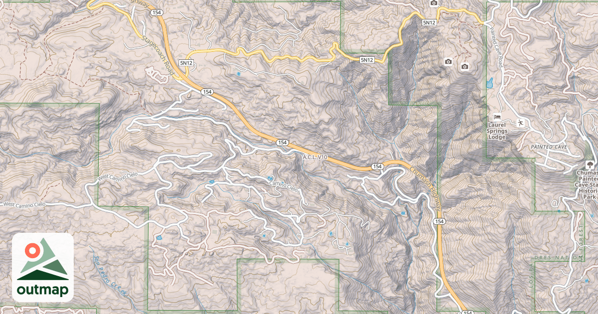 Map of A.C.L.