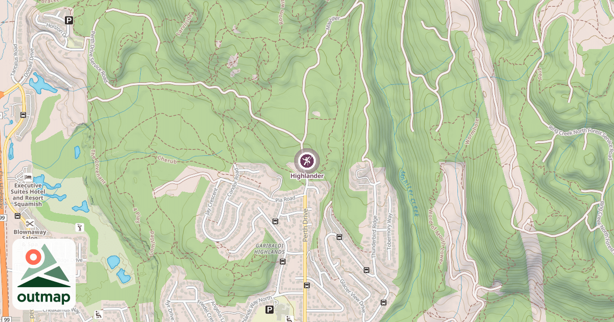 Map of Highlander