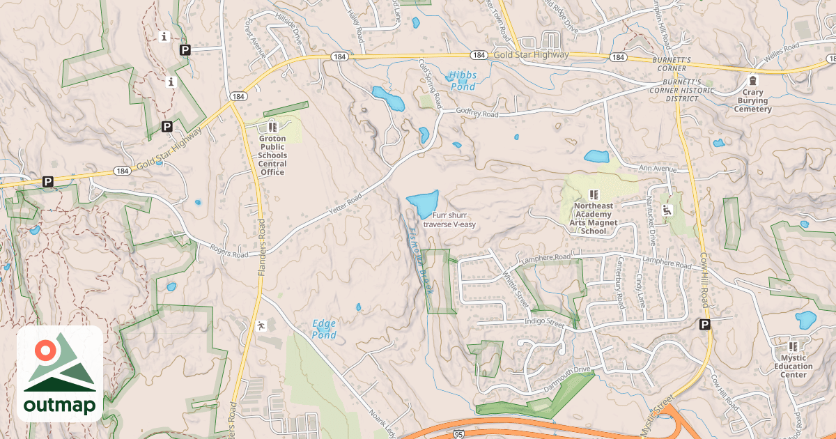 Map of Furr shurr traverse