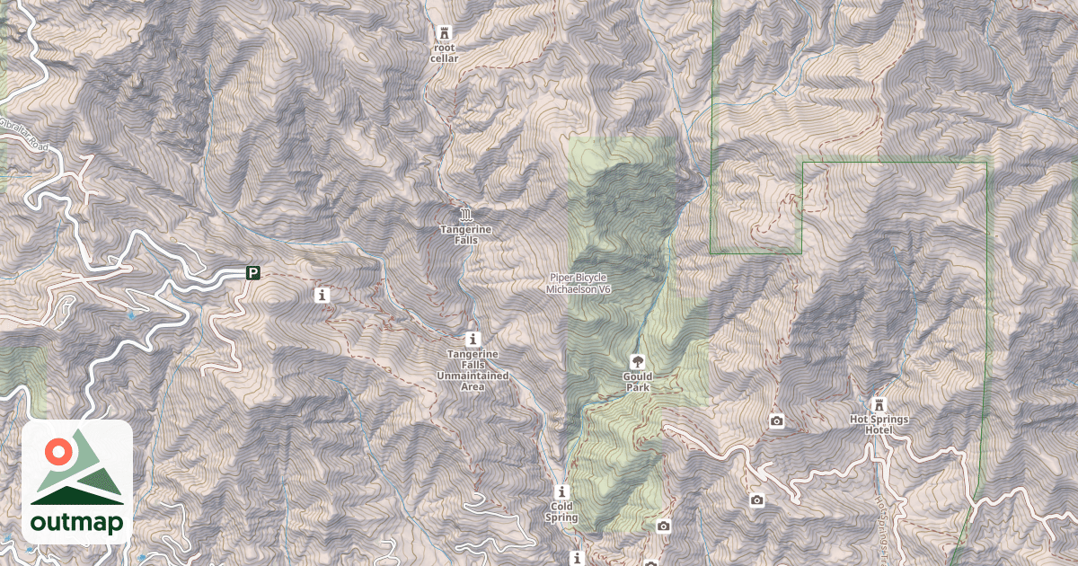 Map of Piper Bicycle Michaelson