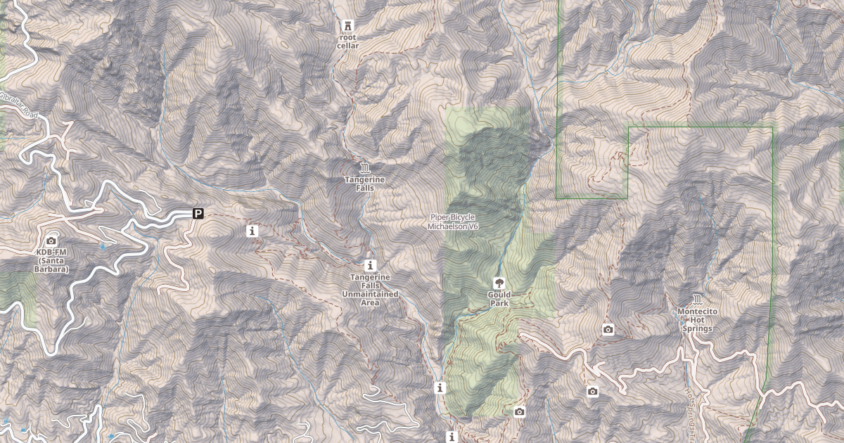 Map preview of Piper Bicycle Michaelson