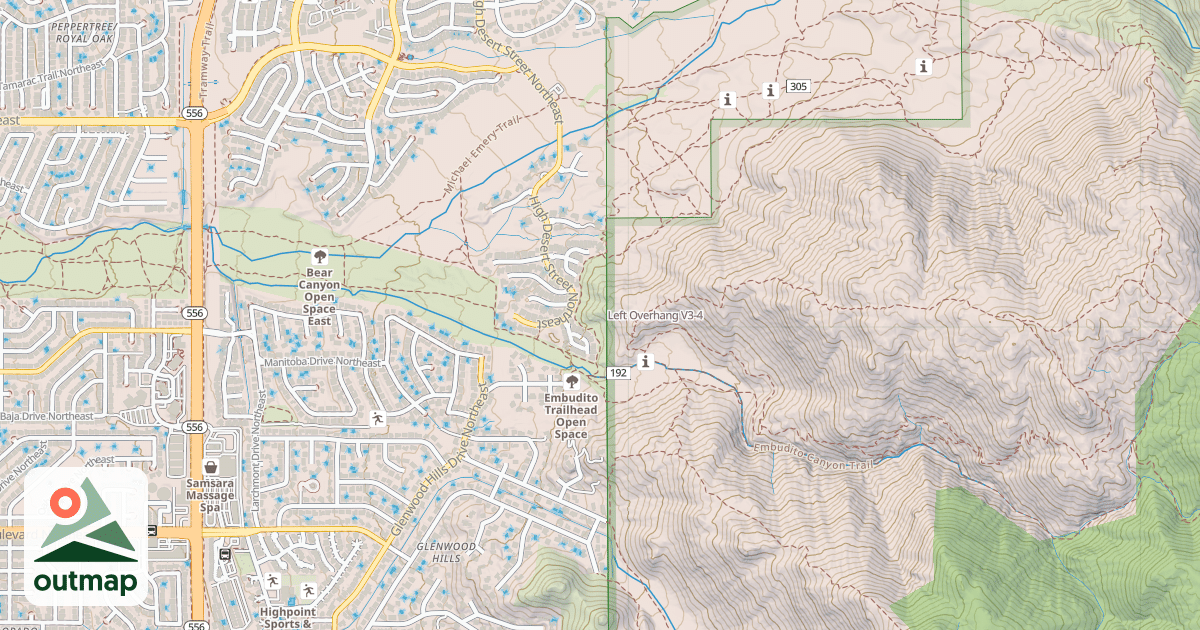 Map of Left Overhang
