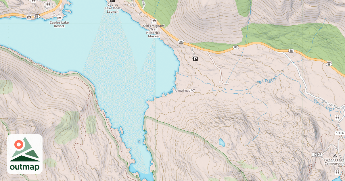 Map of Arrowhead