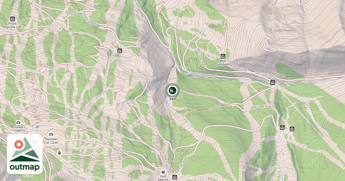 Map of Vail