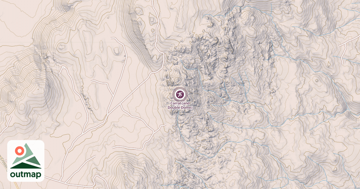 Map of Corral (and Double Dome)