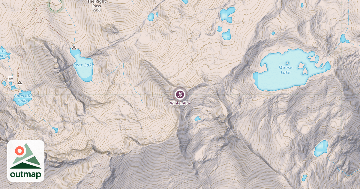 Map of Winter Alta