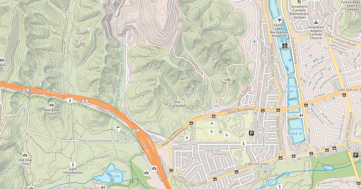 Map preview of ERMFP