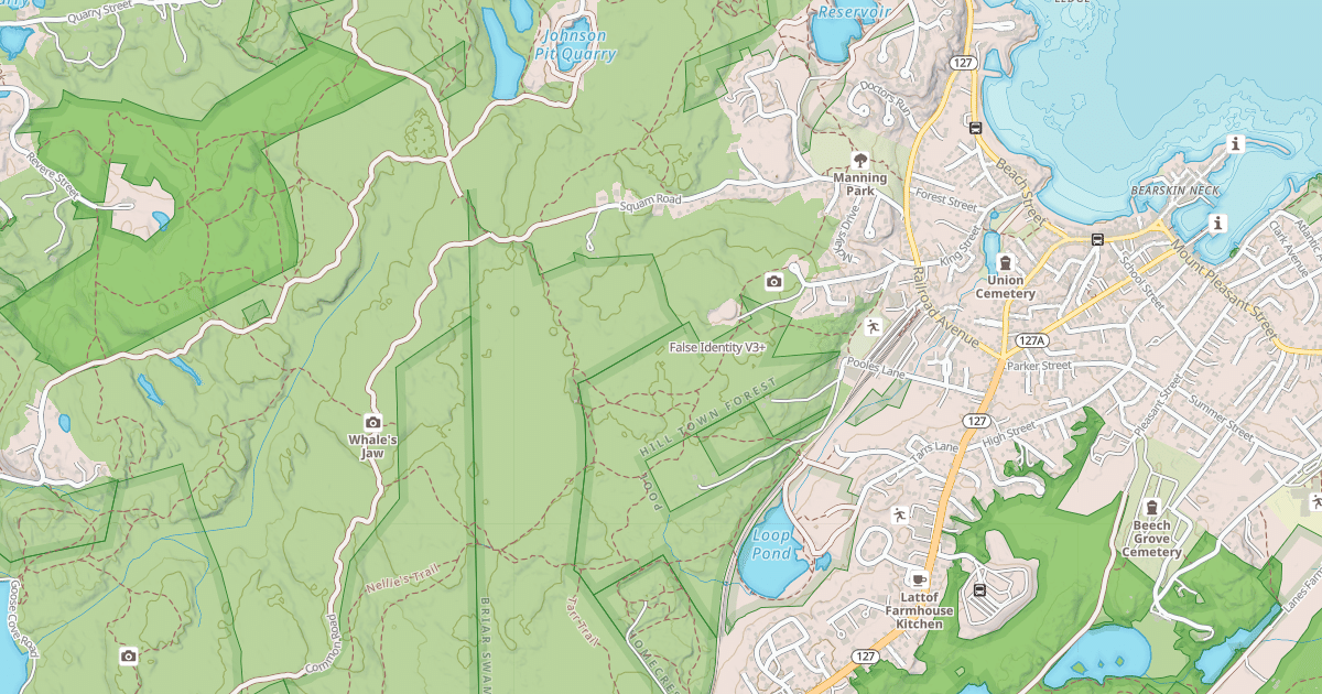 Map preview of False Identity