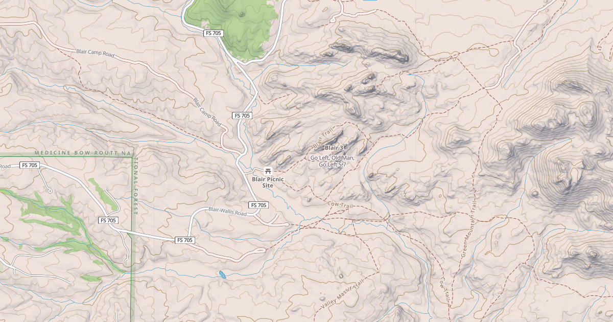 Map preview of Go Left, Old Man, Go Left
