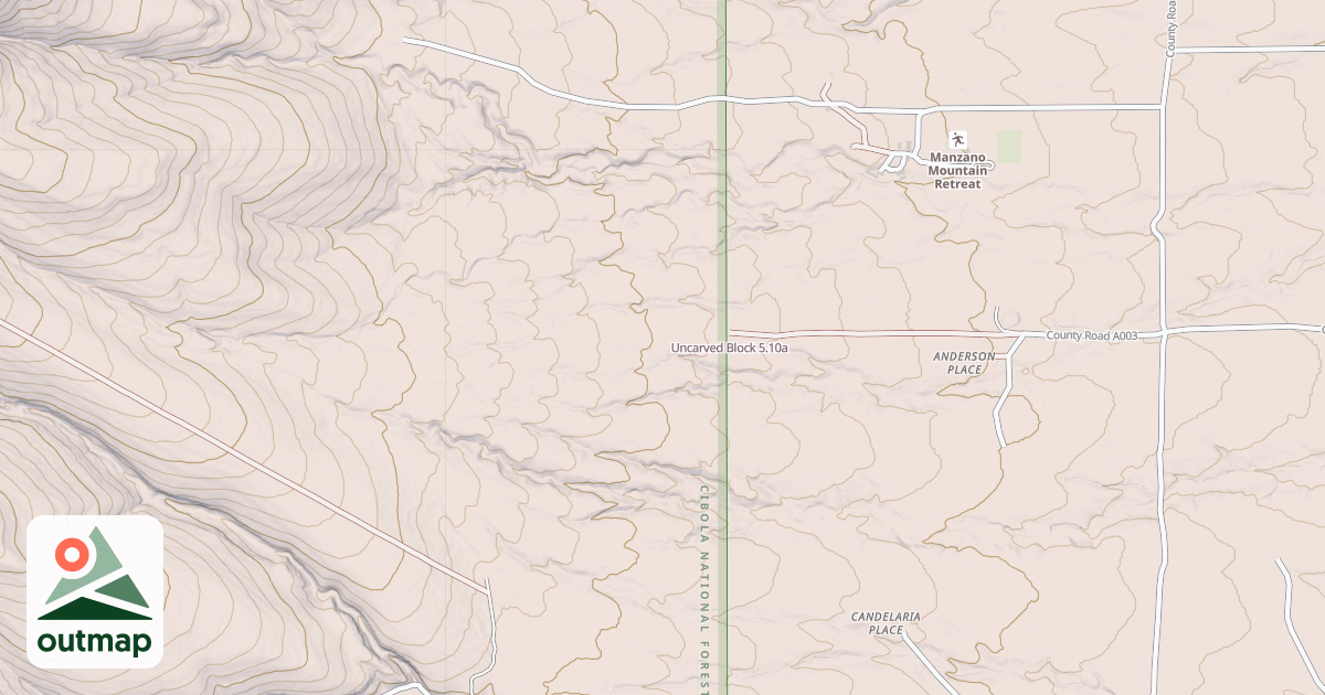 Map of Uncarved Block