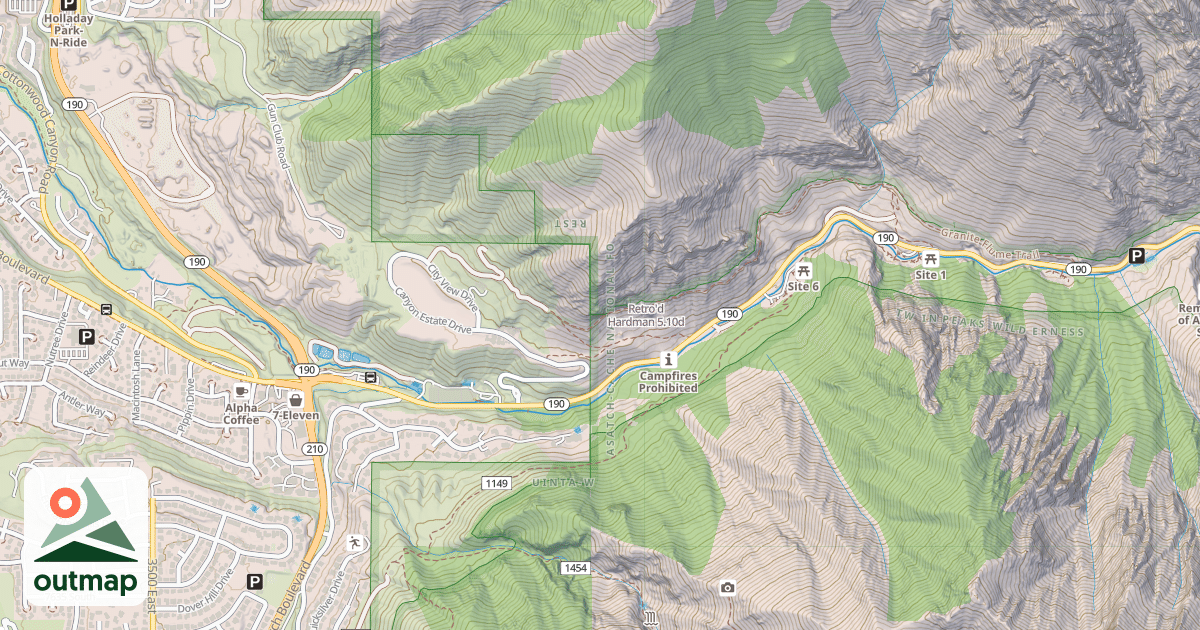 Map of Retro'd Hardman