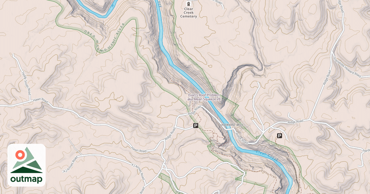 Map of Evan's Roof Problem aka Mean Squeeze