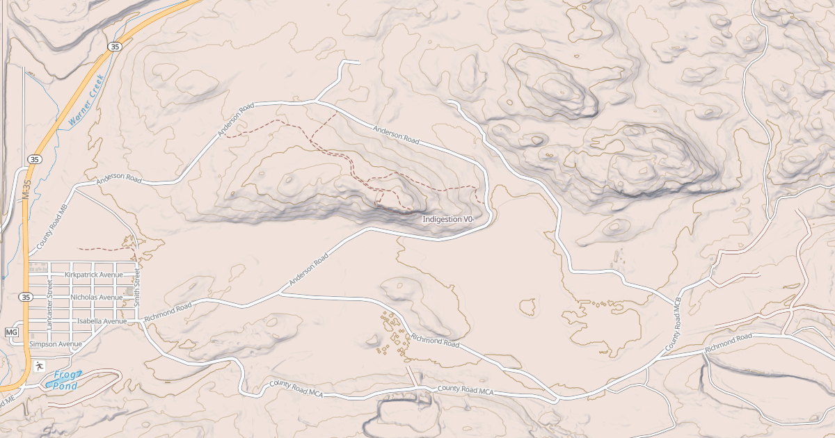 Map preview of Indigestion