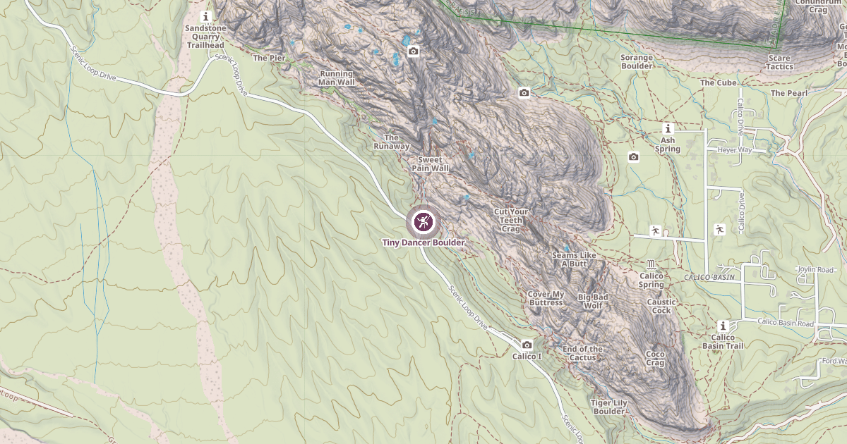 Map preview of Tiny Dancer Boulder