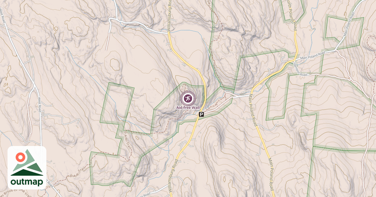 Map of Aid-free Wall