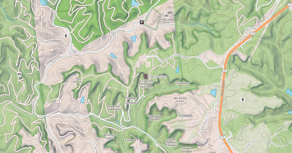 Map preview of Smell the Glove