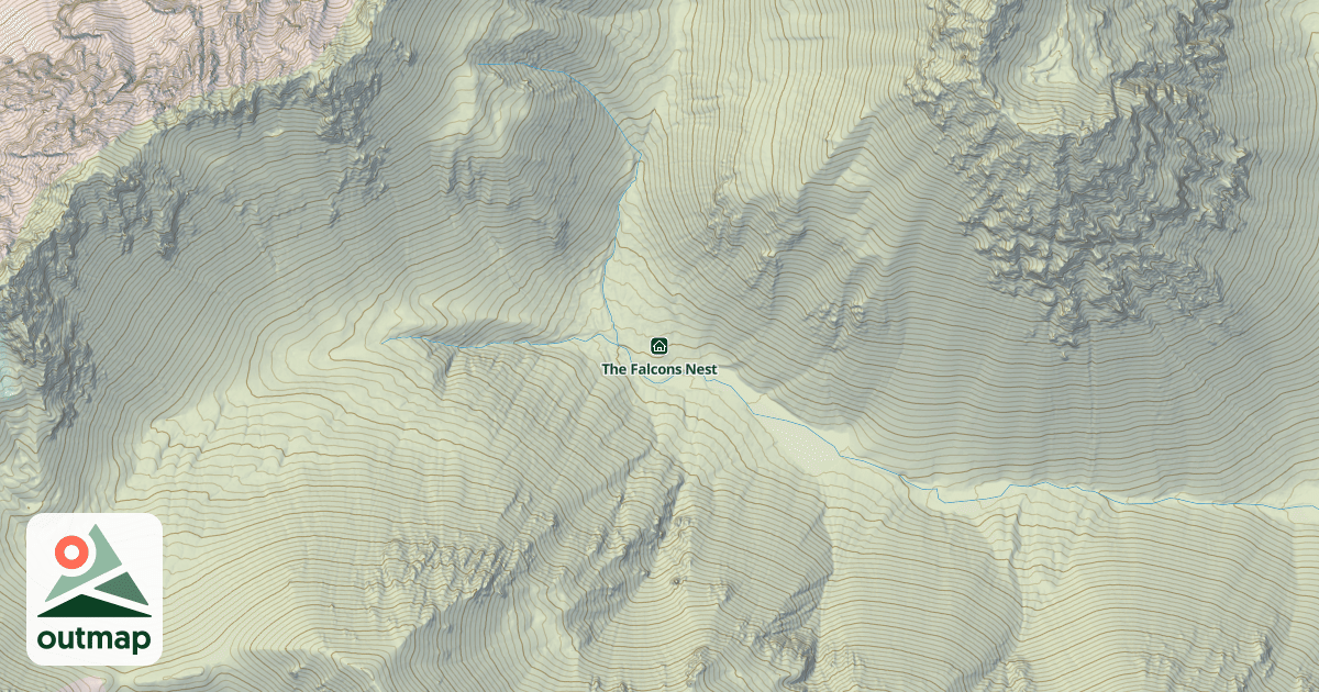 Map of The Falcons Nest